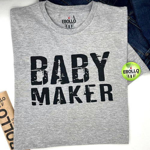 Funny 'Baby Maker' Husband Shirt - New Dad Gift