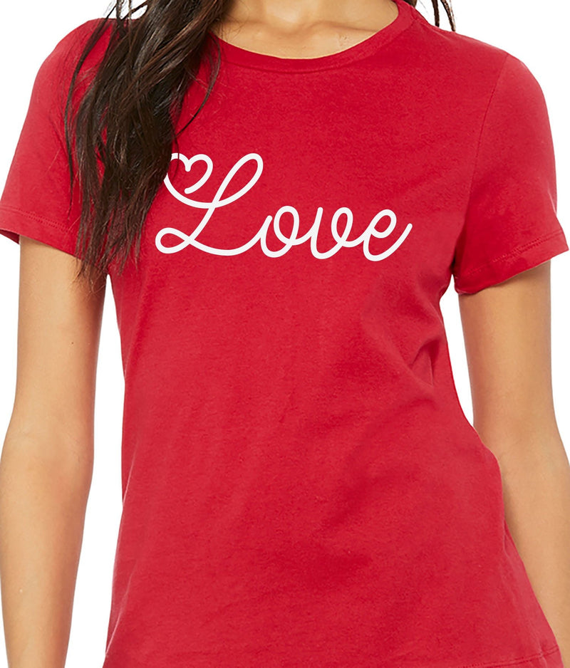 Funny Love Heart Valentine's Day Tee | Women's Anniversary Gift