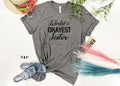 Funny Sister T-Shirt, World's Okayest Sister Tee