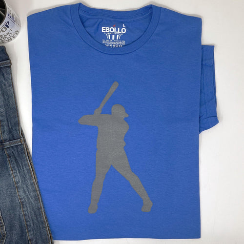 Baseball Player Graphic Tee - Men's Sport Shirt