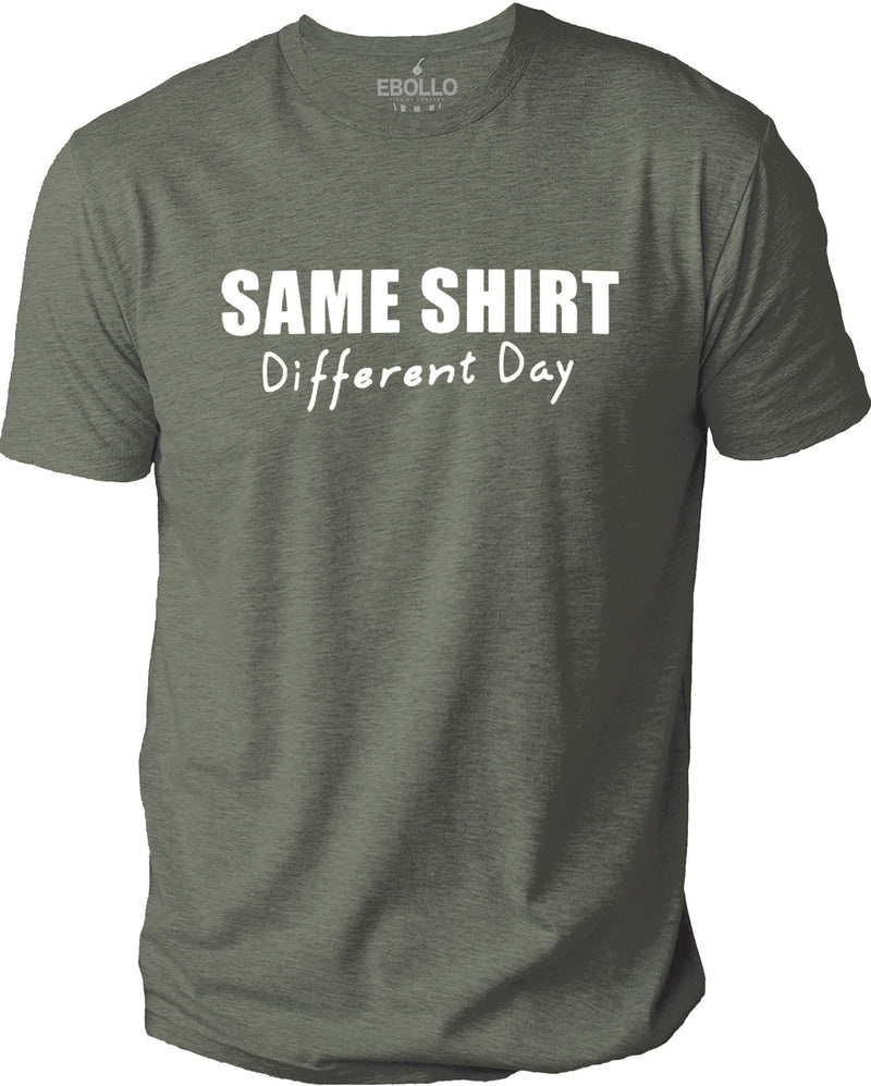 Funny T-Shirt Same Shirt Different Day Unisex Cotton Tee, Dad, Husband