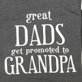 Promoted to Grandpa T-Shirt, Father's Day Gift for Dads, Grandfather Gift