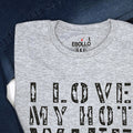 I Love My Hot Wife Shirt | Funny Husband Gift for Fathers Day, Marriage