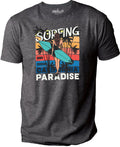Surfing Paradise Shirt for Men and Dad | Funny Gift Tee, California Surfer Shirt