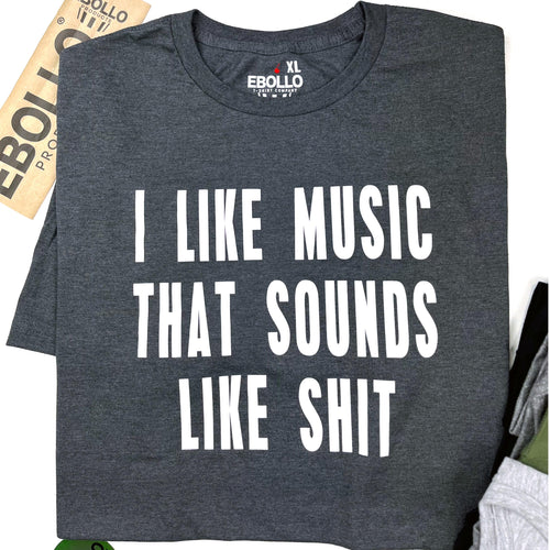 Funny Music T-Shirt Unisex Sarcastic Graphic Tee for Dad | Music Gift