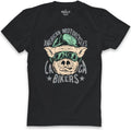 Funny Pig Biker T-Shirt: LA CA Motorcycle Rider Gift