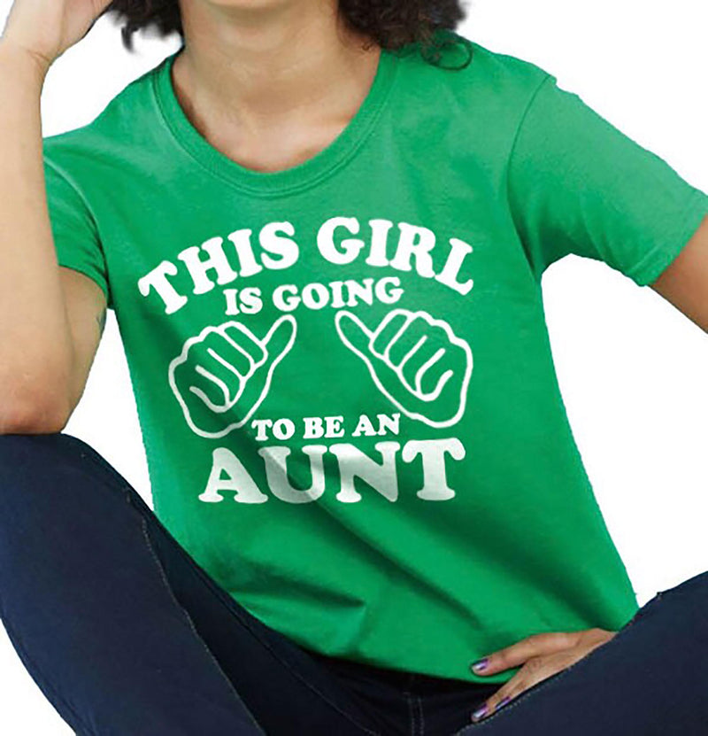 This Girl is Going to Be an Aunt T-Shirt, New Aunt Gift, Funny Auntie Shirt