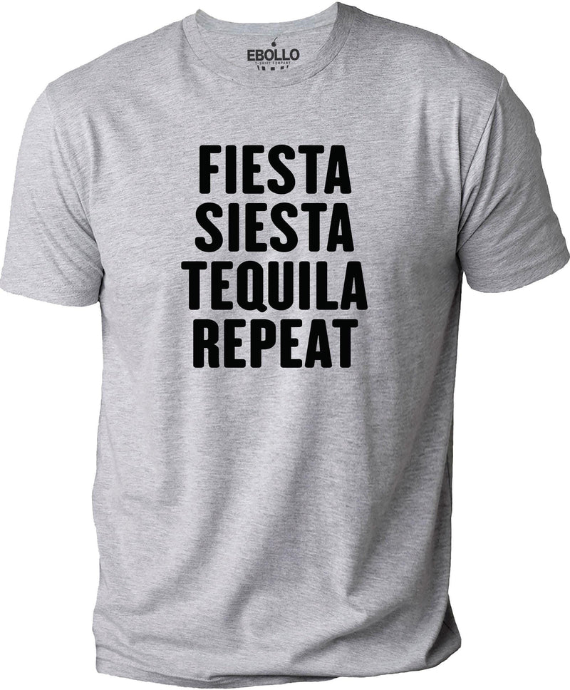 Funny Tequila Shirt | Fiesta Siesta Repeat Dad Gift