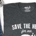 Save The Neck For Me Clark Christmas T-Shirt: Funny Holiday Tee