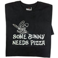 Funny Easter T-Shirt: Some Bunny Needs Pizza, Unisex Tee