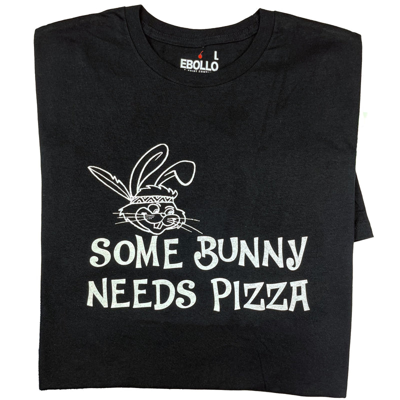 Funny Easter T-Shirt: Some Bunny Needs Pizza, Unisex Tee