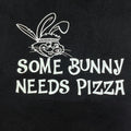 Funny Easter T-Shirt: Some Bunny Needs Pizza, Unisex Tee