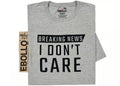 Funny Shirt Men | Breaking New I Don't Care | Funny T Shirts for Men - Fathers Day Gift - Sarcastic Shirt - Husband Gift - Dad Gift