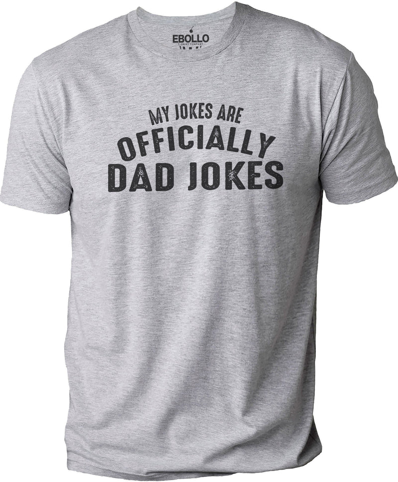 Funny Shirt Men - Dad Jokes | Officially Dad Jokes | Fathers Day Gift - Shirt for Men - from Daughter to Dad - Dad Shirt