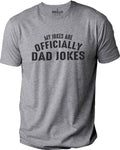Funny Shirt Men - Dad Jokes | Officially Dad Jokes | Fathers Day Gift - Shirt for Men - from Daughter to Dad - Dad Shirt