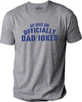 Funny Shirt Men - Dad Jokes | Officially Dad Jokes | Fathers Day Gift - Shirt for Men - from Daughter to Dad - Dad Shirt