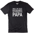 Fathers Day Gift 'Best Husband Get Promoted to Papa' T-Shirt Mens t shirt Papa - Gift for Dad Papa shirt Funny Shirt - Dad Gift Fathers Day