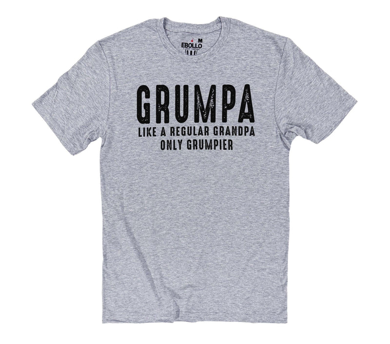 Grumpa, Like a Regular Grandpa Only Grumpier Shirt | Fathers Day Gift - Grandpa shirt - Funny Shirt Men - Grandpa Gift - Grumpy TShirt