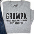 Grumpa, Like a Regular Grandpa Only Grumpier Shirt | Fathers Day Gift - Grandpa shirt - Funny Shirt Men - Grandpa Gift - Grumpy TShirt
