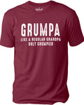 Grumpa, Like a Regular Grandpa Only Grumpier Shirt | Fathers Day Gift - Grandpa shirt - Funny Shirt Men - Grandpa Gift - Grumpy TShirt