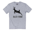 Funny Hunting Shirt | Fast Food Deer | Hunters Shirts - Fathers Day Gift - Deer Running Tshirt