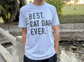 Cat Dad Shirt | Best Cat Dad Ever | Funny Shirt Men - Fathers Day Gift - Cat T-Shirt - Funny Cat Dad Tee - Cat Lover Gift