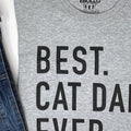 Cat Dad Shirt | Best Cat Dad Ever | Funny Shirt Men - Fathers Day Gift - Cat T-Shirt - Funny Cat Dad Tee - Cat Lover Gift