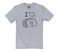 I Heart Tacos Shirt - Funny Taco Lover Tee for Fathers Day Gift