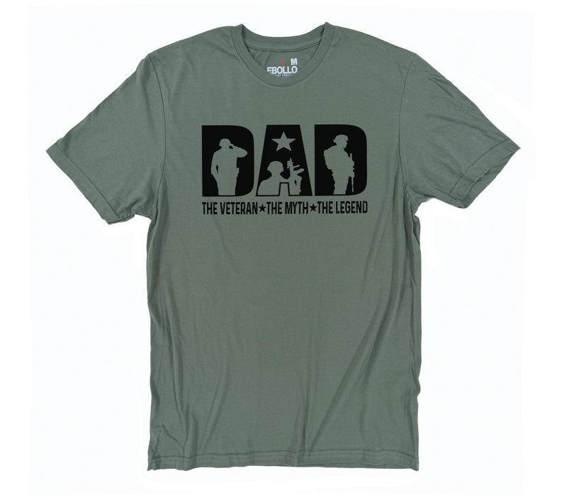 Dad The Veteran T-Shirt | Humorous Father's Day Gift for Veterans