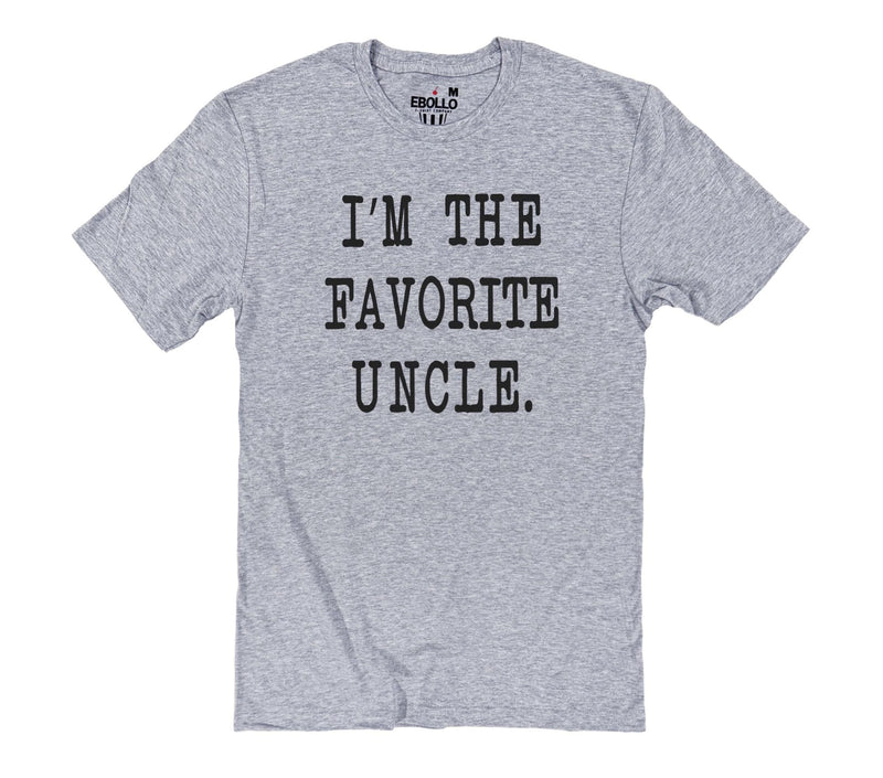 Uncle Shirt - I'm Favorite Uncle | Fathers Day Gift - Mens T shirt Uncle Gift I Love My Uncle Funny Shirt Funcle Gift Tee