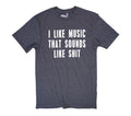 Funny Music T-Shirt Unisex Sarcastic Graphic Tee for Dad | Music Gift