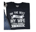 Funny Dad T-Shirt, Wife Find, Father's Day Gift