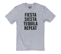 Funny Shirts, Fiesta Siesta Repeat T-Shirt for Husband – Fathers Day Gift