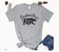 Godmother Bear T-Shirt - Funny Mothers Day Gift, Mama Shirt