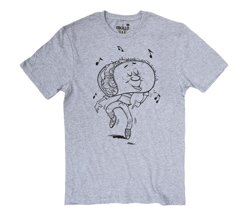 Happy Taco Graphic Tee: Funny Foodie Gift