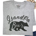 Grandpa Gift - Grandpa Bear T-Shirt, Retirement Gift, Funny Fathers Day Shirt, Grandpa Present