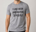 Funny Beer Lover T-Shirt: 'I Like Beer and Maybe 3 People' - Fun Dad Gift for Fathers Day