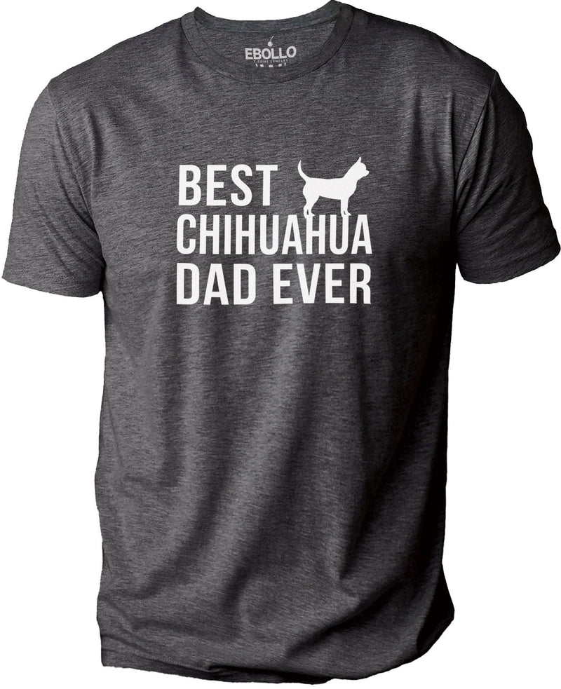 Best Chihuahua Dad Ever Shirt | Funny Shirt Men - Fathers Day Gift - Dad Shirt - Husband Gift - From Daughter to Dad - Chihuahua Dog Shirt