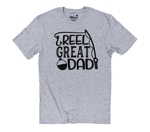 Reel Great Dad Shirt, Funny Fishing Gift Tee