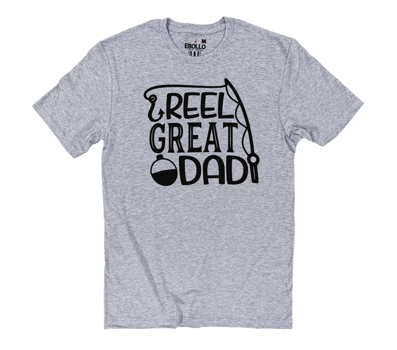 Reel Great Dad Shirt, Funny Fishing Gift Tee