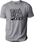 Reel Great Dad Shirt, Funny Fishing Gift Tee