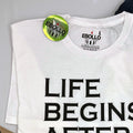 Life Begins After Coffee Shirt - Funny Men's Tee