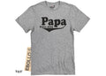 Papa Since 2015 T-Shirt, New Dad Gift, Funny Fathers Day Gift