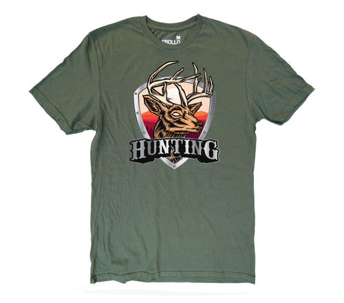 Deer Hunter T-Shirt: Men's Hunting Gift, Outdoor Apparel