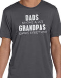 Dad Gift Dads Knows a Lot Grandpas Knows Everything T-shirt - Fathers Day Gift - Funny Shirt Men Gift for Grandpa Husband Gift - eBollo.com