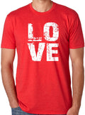 Valentine Gift - Love T Shirt Valentines Day Gift - Gift for Dad Mens TShirt T Shirt Cool Husband tshirt Fiance Gift Cool T Shirts - eBollo.com