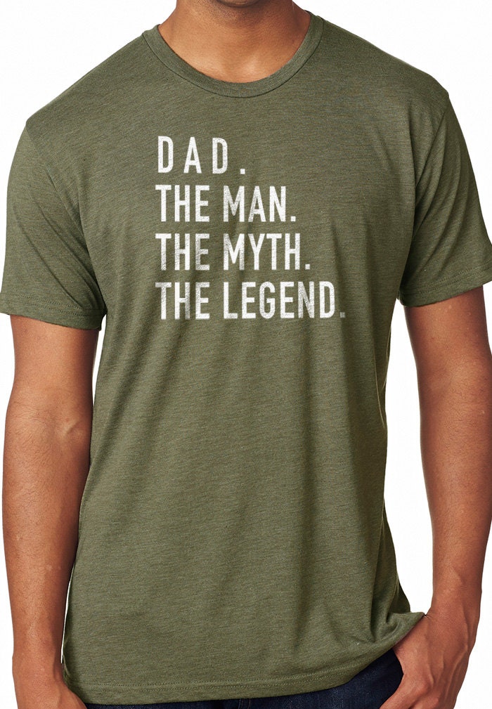 Dad Gift | Dad The Man The Myth The Legend - Funny Shirt Men - Fathers Day Gift - Husband Shirt Papa Gift Funny shirt Gift for Dad - eBollo.com