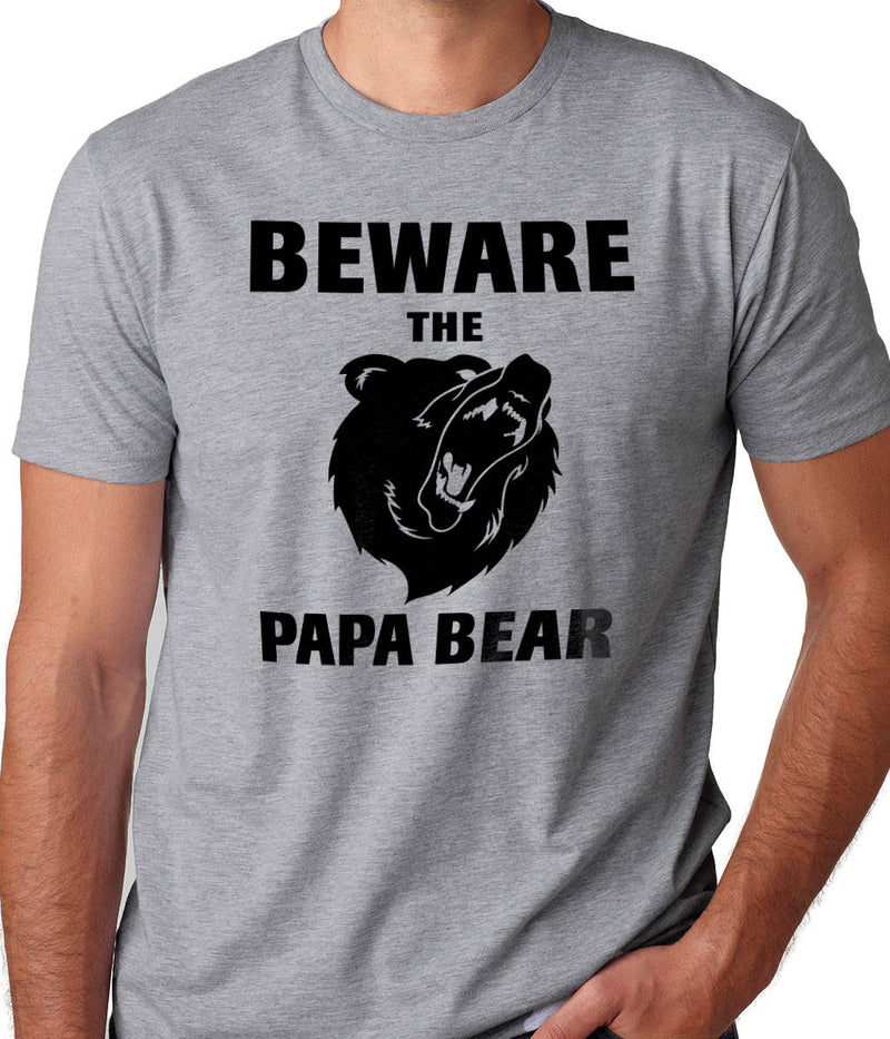 Papa Bear Shirt | Beware the Papa Bear Shirt | Funny Shirt Men - Mothers Day Gift - Papa Shirt - Husband Gift - Funny Dad TShirt - eBollo.com