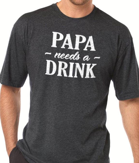 Papa Shirt Papa needs a Drink Shirt - Fathers Dad Gift - Husband Shirt - Present Dad Shirt - Awesome Birthday Gift for Dad - eBollo.com