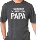 Funny Shirt Men | I'm Not Retired I'm a Professional Shirt | Fathers Day Gift - Papa Mens T Shirt Papa Gift Anniversary Gift Dad T-shirt - eBollo.com